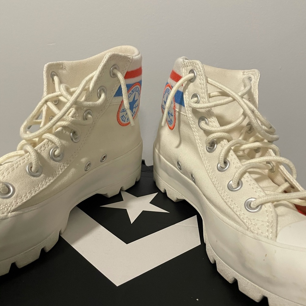 Limited Edition lug high top Converse All-Stars!